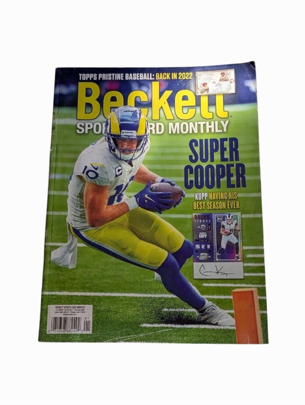 Beckett Sports Card Monthly Magazine - Featuring (Super Cooper) Cooper Kupp